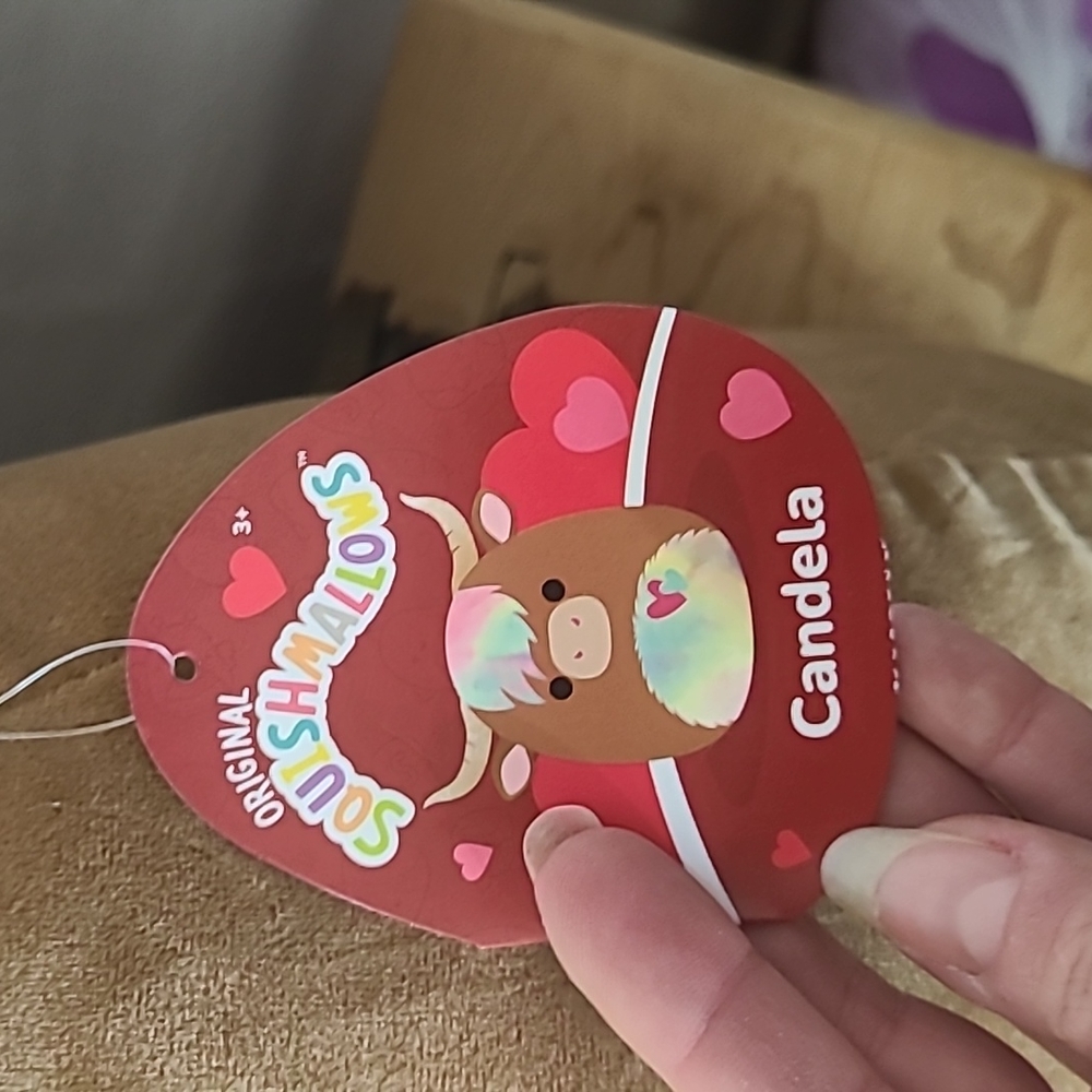 "Candela" the Highland cow V-Day 2023 NWT 16" Squishmallows - Picture 7 of 7